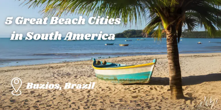 These are some of the best beached in South America. Beaches in Colombia, Brazil, Peru and more!